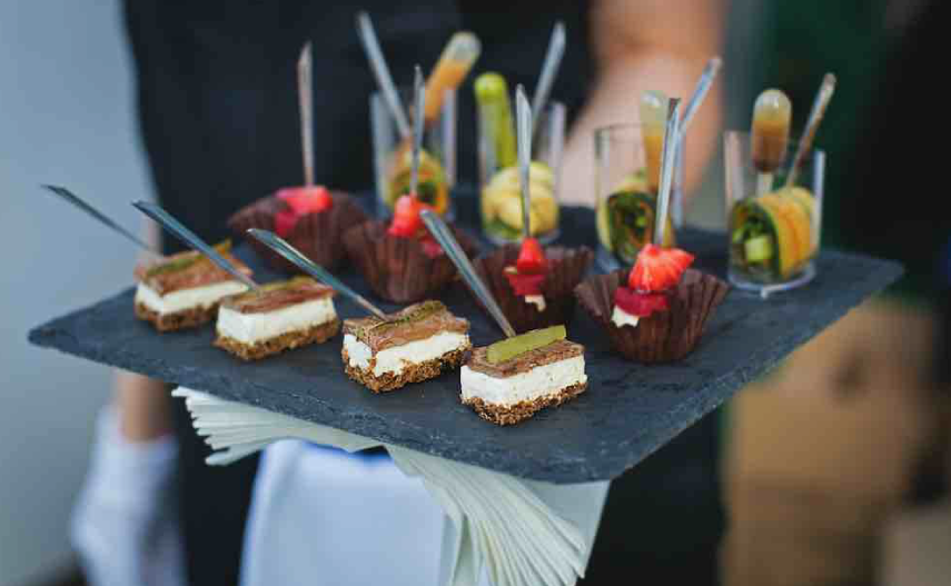 A collage of new construction home images