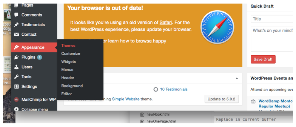 An image of WordPress Org Website Banner