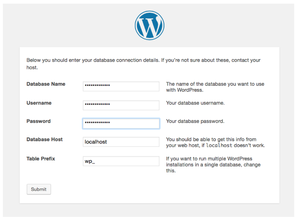 An image of WordPress Version Number