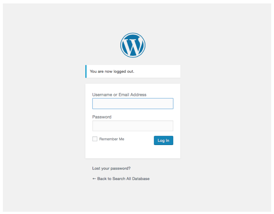 An image of WordPress Version Number
