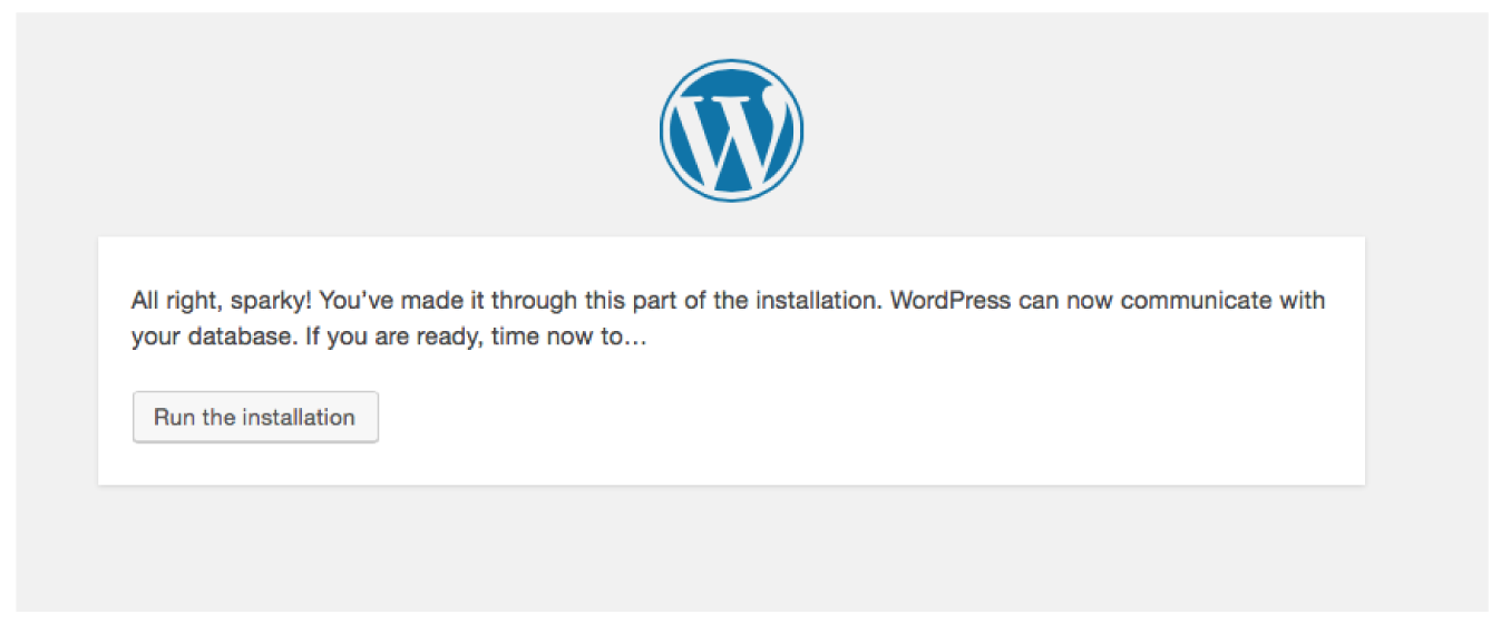 An image of WordPress Version Number